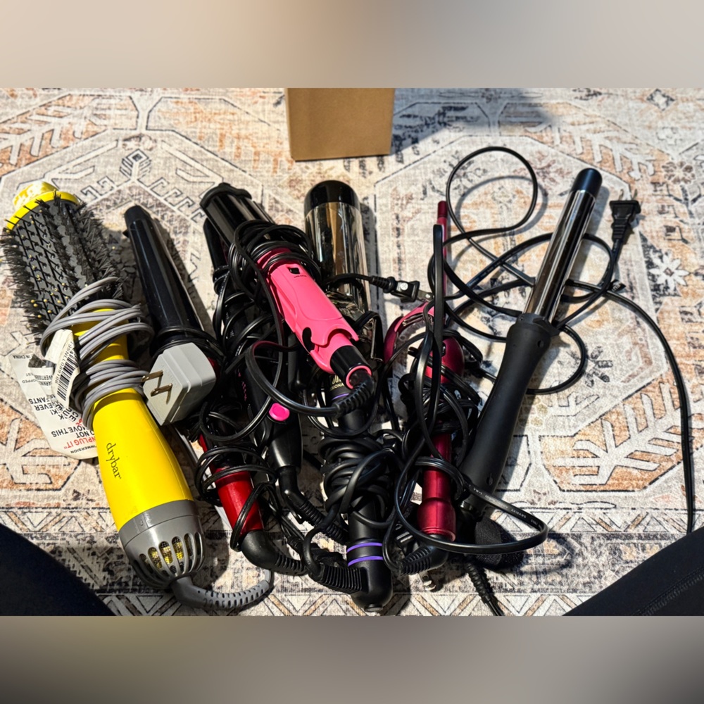 Assorted Hair Styling Tools